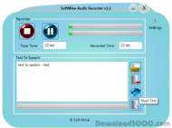 SoftMine Audio Recorder screenshot